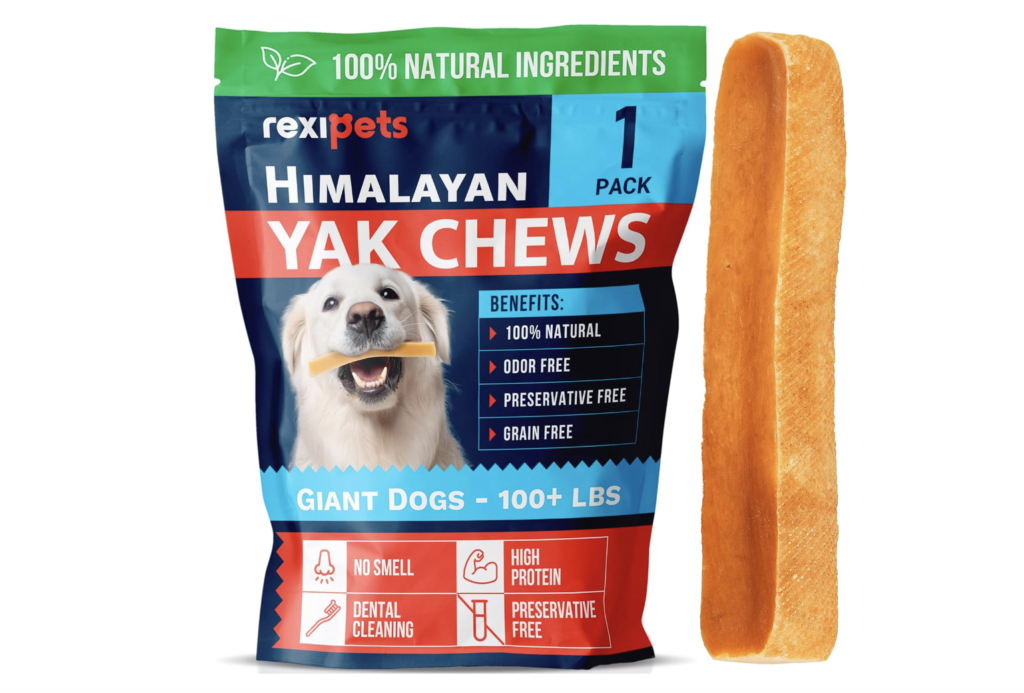 100% natural yak chews for dogs, best gifts for men under $50